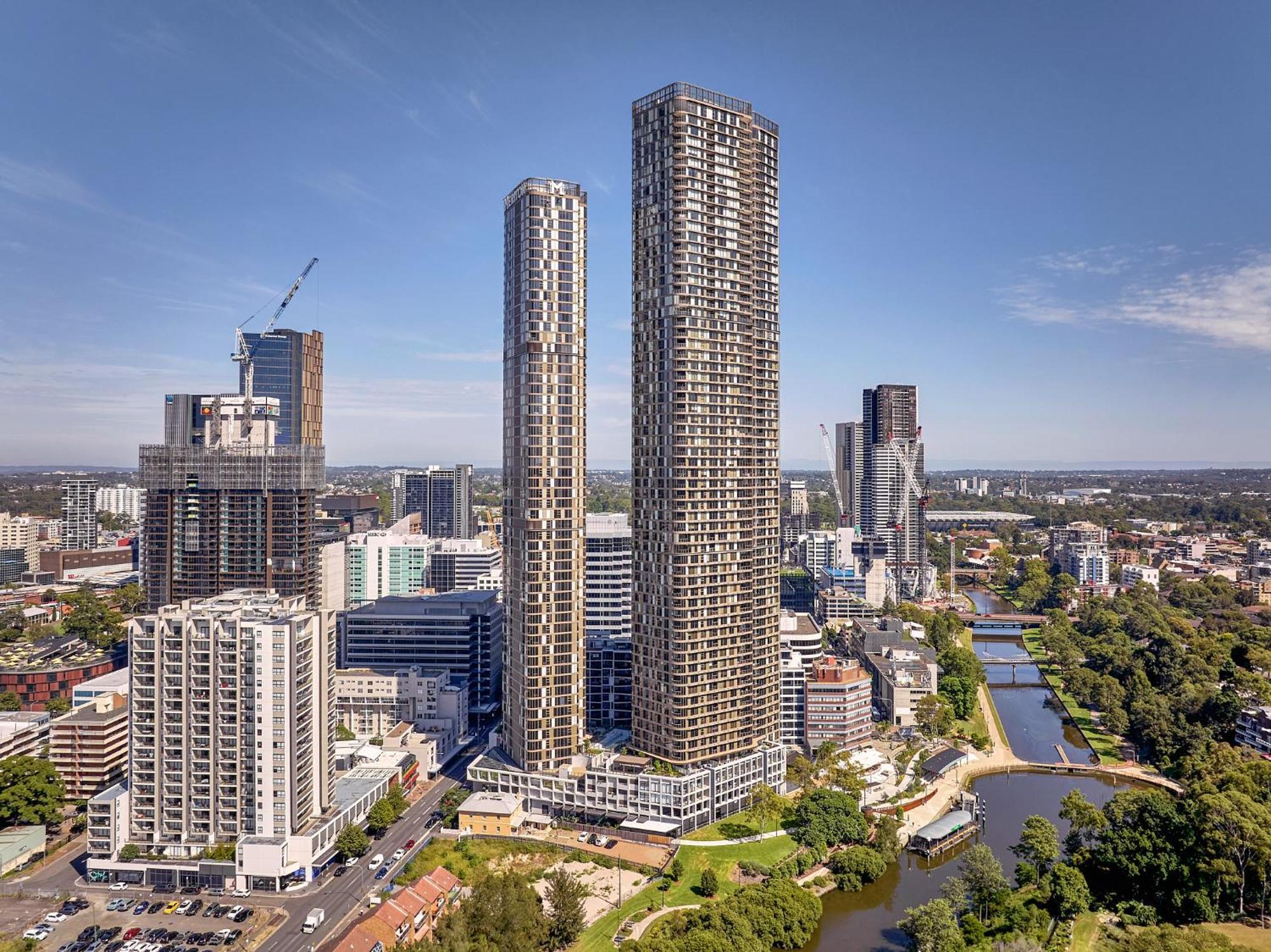 Meriton Suites George Street, Parramatta Sydney Luaran gambar